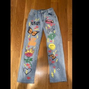 Akira graffiti jeans